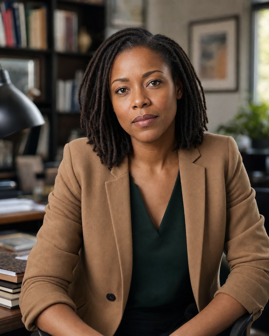 Portrait of Amara Finch, Agent at Weissman Goldberg
