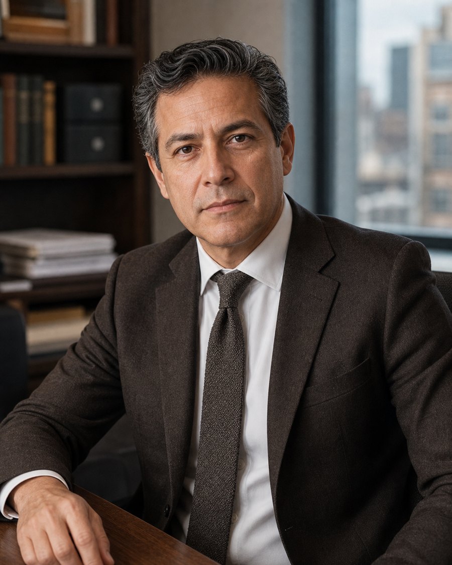 Portrait of Theo Lancaster, Agent at Weissman Goldberg