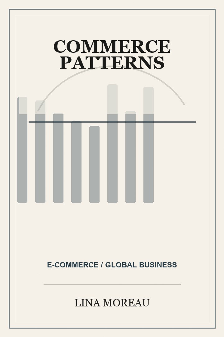 Book cover for Commerce Patterns by Lina Moreau