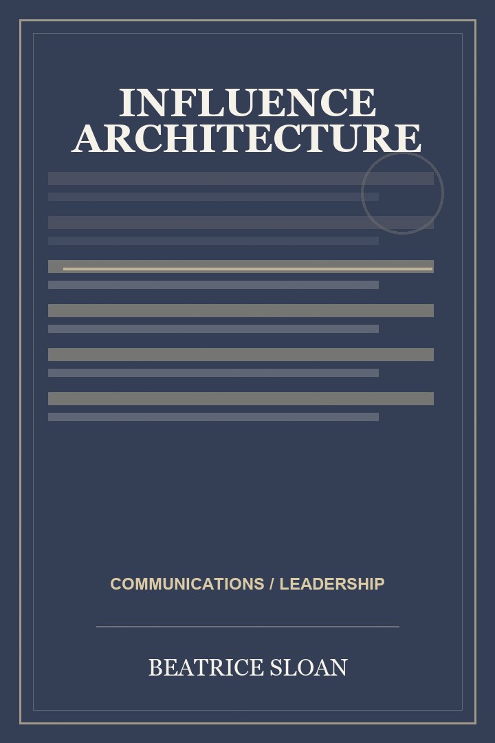 Book cover for Influence Architecture by Beatrice Sloan